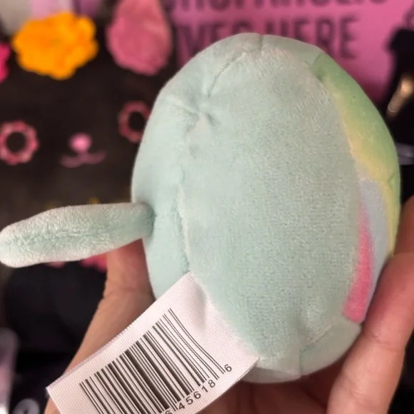 💘5 for $25 / Corinna the Teal Cat Squishmallow Clip 3” - Picture 5 of 8